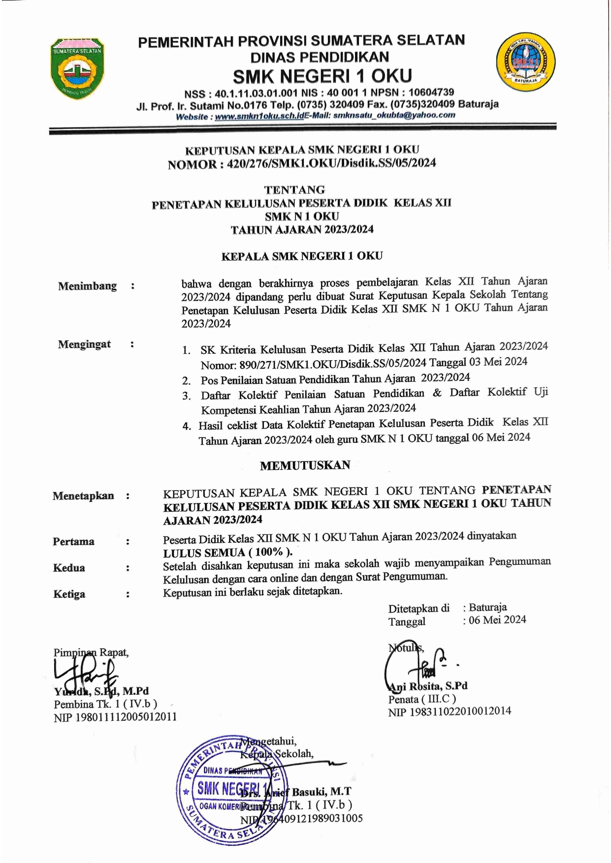 Surat Keterangan